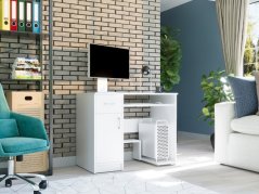 Moderni pisaći, računalni stol MODERN N-10 - razne verzije boja