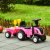 Kék traktor NEW HOLLAND mellékvágányokkal és szerszámokkal