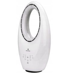 Bezlopatkový ventilátor s LED podsvícením a dálkovým ovládáním