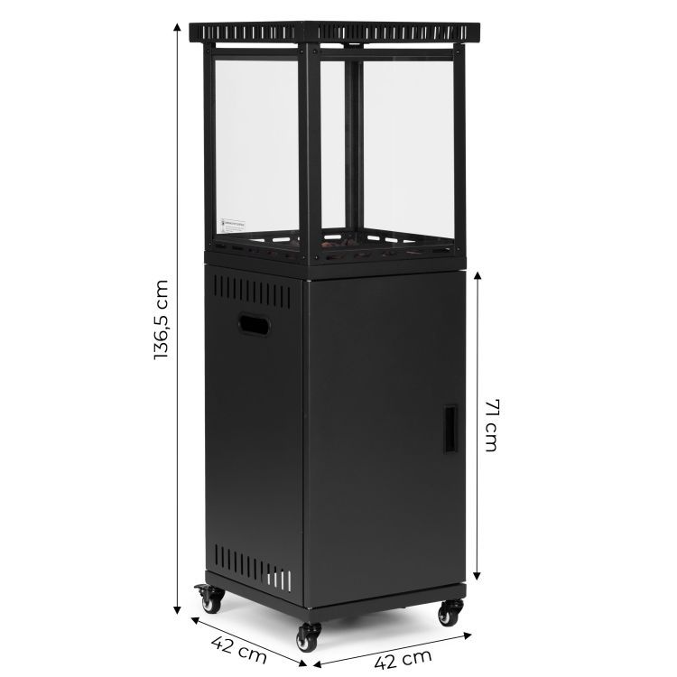 13 kW Plynový ohrievač ideálny na terasy a záhrady