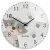 Niedliche Kinderwanduhr mit Dachs