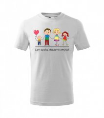 Detské rodinné tričko s potlačou