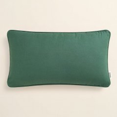 Eleganter Kopfkissenbezug in grün 30 x 50 cm