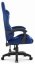 Gaming stol HC-1000 NAVY - žametna tkanina