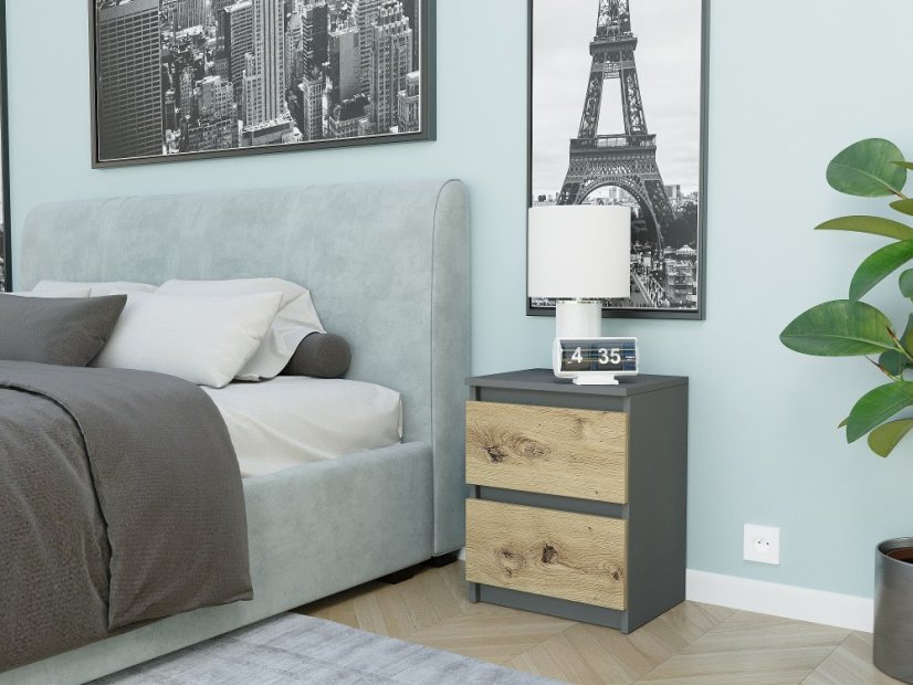 Štýlový nočný stolík 40 x 30 cm - R2