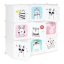 Modularer Kinderschrank mit Tiermotiv