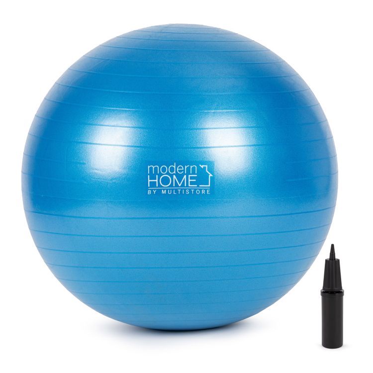 Velký nafukovací fitness míč na cvičení + pumpa