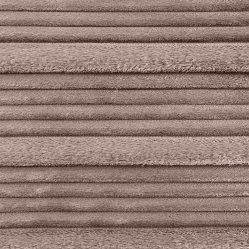 Изключително меко и копринено фланелено одеяло с 3D ефект - прахово розово