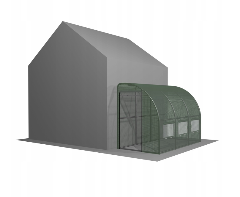 Poluvrtni politunel 3 x 1,5 x 2 m