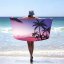 Plážový ručník s exotickými palmami - Rozměr: Šířka: 100 cm | Délka: 180 cm