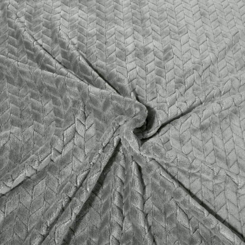 Feine Deko-Decke in Grau