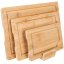 Set od 3 kuhinjska tanjura od bambusa s postoljem