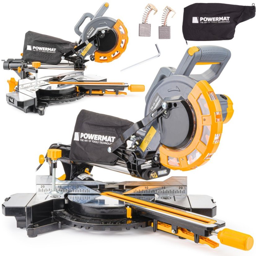 Ugaona pila za drvo snage 1700W PM-UK-2000T