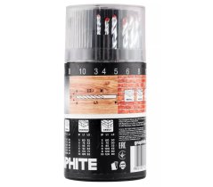 Universal-Bohrersatz GRAPHITE 54T430 - 18 Stück für Metall, Holz und Ziegel