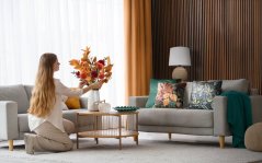 Zamatová dekoratívna obliečka na vankúš 45x45 cm - rôzne dizajny