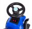 Trattore blu NEW HOLLAND con rivestimento e utensili Trattore blu NEW HOLLAND con rivestimento e utensili