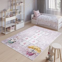 Детски килим с мотив на животни и игри детска стая