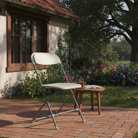 Scaun de catering pliabil 49,5 x 45 x 81 cm