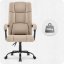 Ergonomska uredska stolica CABRO C505 do 150 kg bež boje