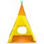 Teepee stan, indiansky domček pre deti 100 x 135 cm Teepee stan, indiansky domček pre deti 100 x 135 cm