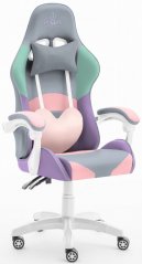 Геймърски стол Rainbow Pastel