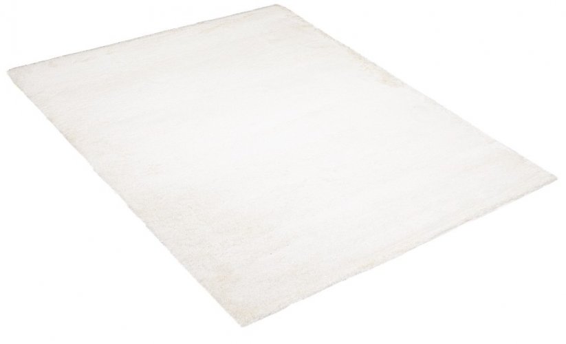 Weicher weißer Teppich