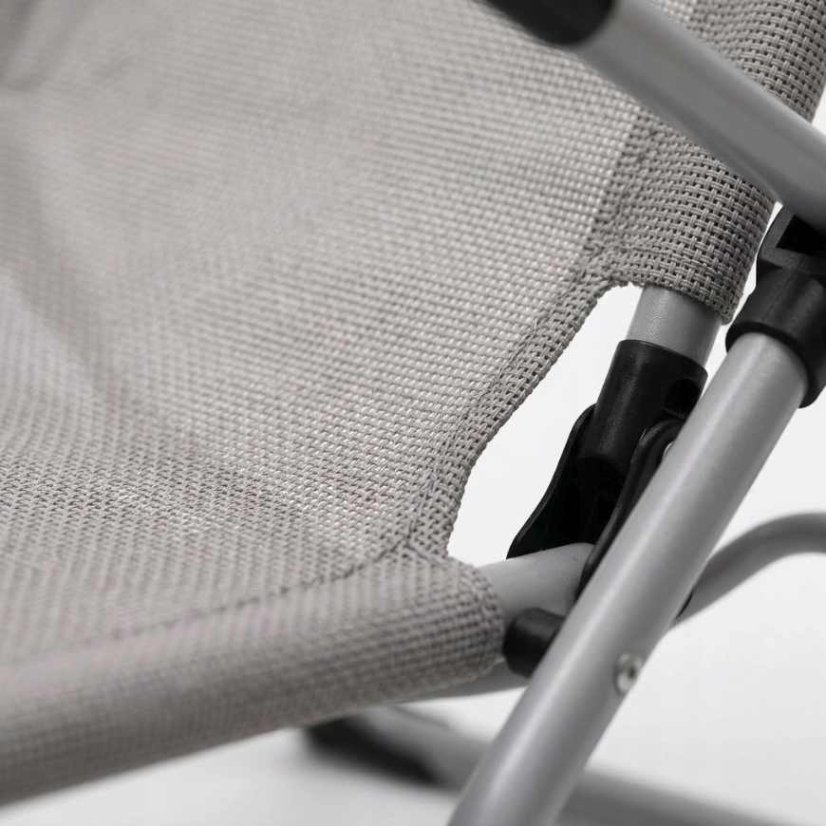 Șezlong de grădină pliabil ergonomic Loft S-Curve Texteline