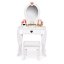 Toletta per bambini in legno con specchio