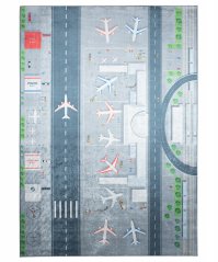 Kinderteppich für Flugzeugliebhaber