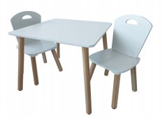 Gyermekbútor készlet asztal és székek