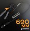 Kleště na hadicové spony s lankem 690 mm