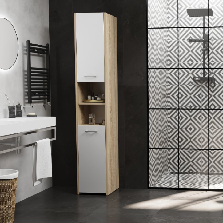 Ozka kopalniška polica MODERN L-1 - različne barvne različice