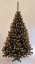 Bellissimo albero di Natale decorato con sorbo e pigne 220 cm