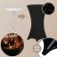 Tovaglia elastica per tavolo da bar - nero - Misure: priemer 70 cm