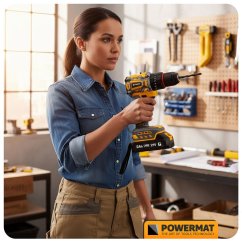 Винтоверт Powermat PM-WA-21V-2M - акумулаторен