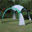 Pavillonzelt für Gartenpicknick 3,5 x 3,5 m grün