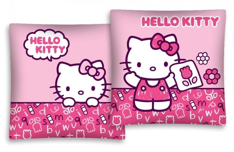 Obliečka na vankúš s motívom Hello Kitty JD54