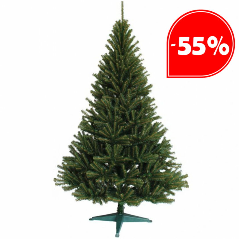 Egyedi zöld luc műkarácsonyfa 180 cm