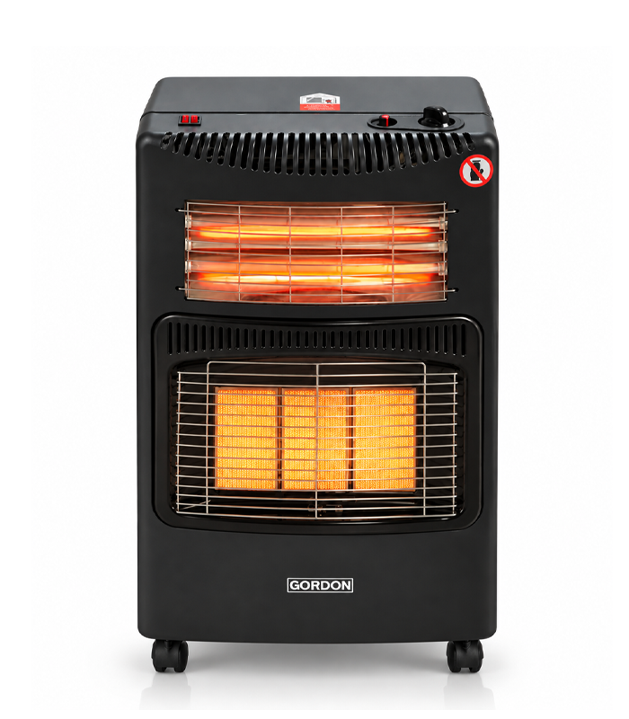 Kombinovaný plynový a elektrický ohřívač – 4,2 kW / 1 200 W