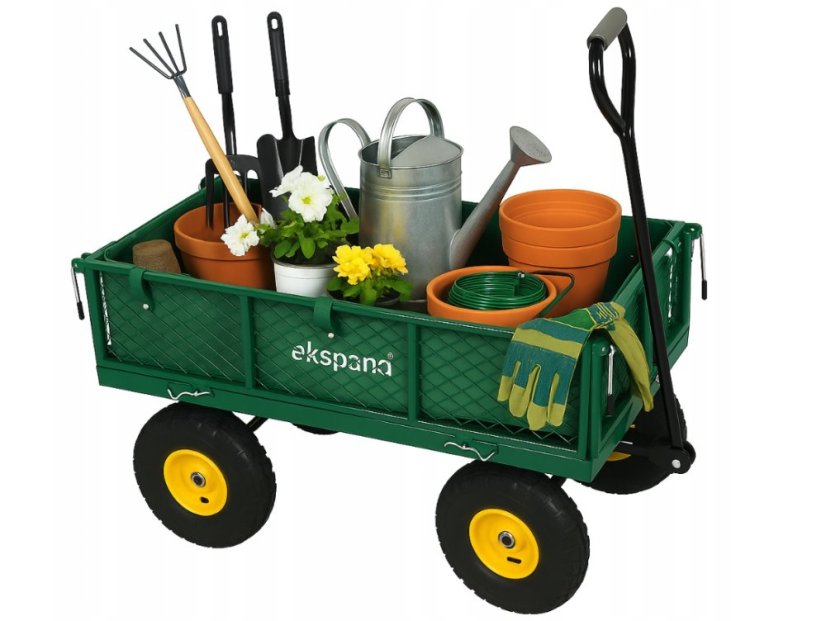 Zahradní vozík 3v1 s nosností až 200 kg