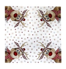 Vianočný gobelínový obrus na stôl Veselý Sobík