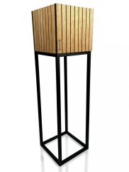 Perfekter Blumentopf aus der FIORINO Kollektion 22x22x80 cm