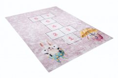 Dječji tepih s motivom životinja i dječje igre