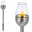 Solar-Gartenlampe mit Flammeneffekt