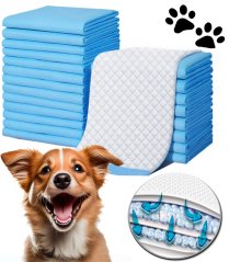 Tappetino igienico super assorbente per animali domestici 33 x 45 cm - 100 pz.