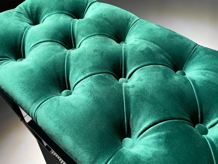 Loft cipőpad kárpitozott üléssel 80 cm - több színben