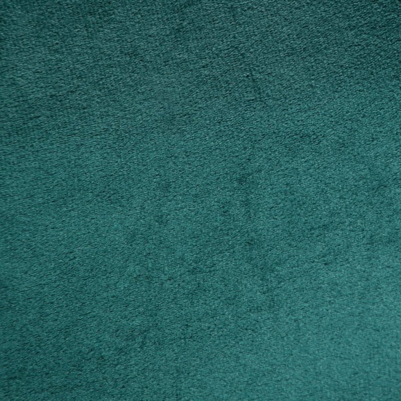 Tenda oscurante di colore turchese in tessuto vellutato 140x250 cm