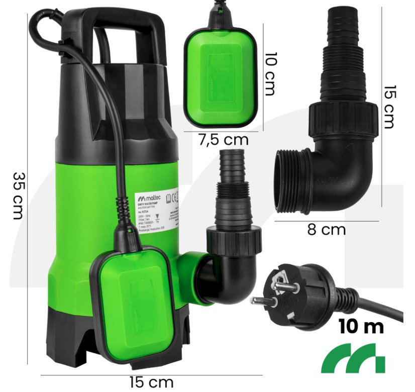 Výkonné ponorné čerpadlo MasterPump 770W