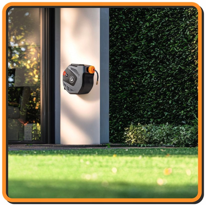 Automatikus orsó 20 m-es légtömlőhöz