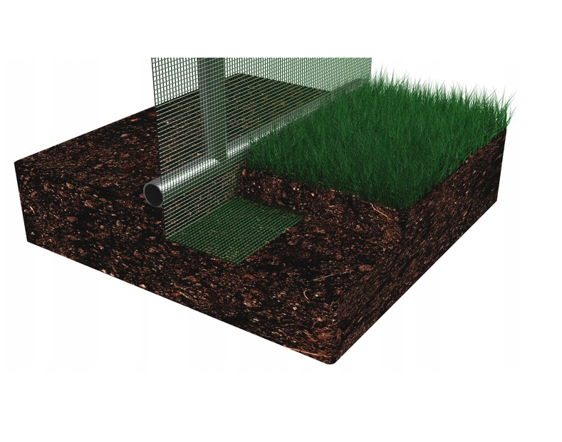 Zahradní skleník o rozměrech 4 x 1,5 x 2 m - poloviční